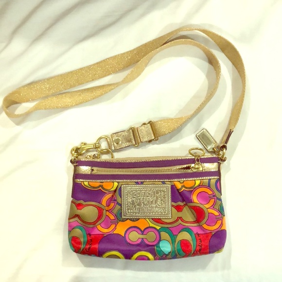 Coach Poppy Cross Body Bag - Picture 1 of 4